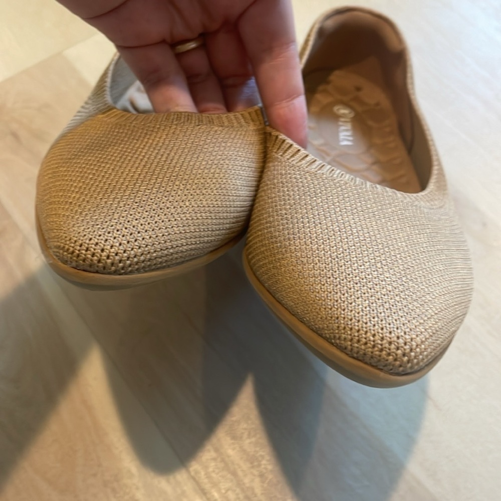 Vivaia Woven Pointed Toe Ballet Flat - Picture 11 of 13
